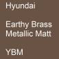 Preview: Hyundai, Earthy Brass Metallic Matt, YBM.